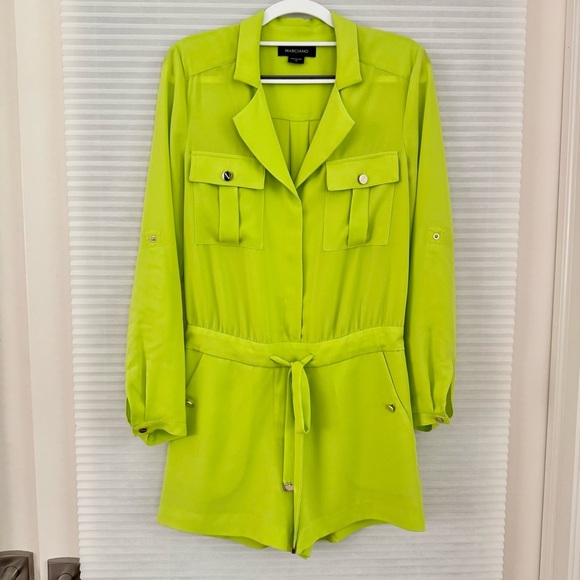 GUESS BY MARCIANO Green Cargo Romper - Picture 8 of 16